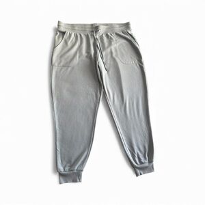 Star Above Ankle length Women's Classic Gray Joggers pants with drawstring waist